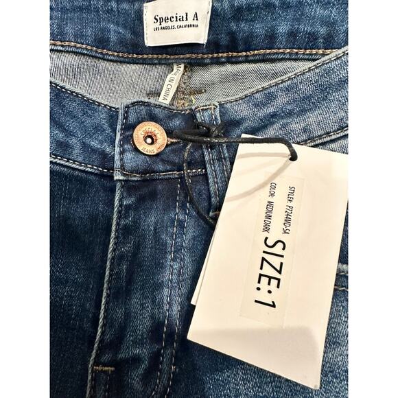 Special A – Natalie High Rise Skinny Jeans (Medium Dark) – 1 - Picture 2 of 5